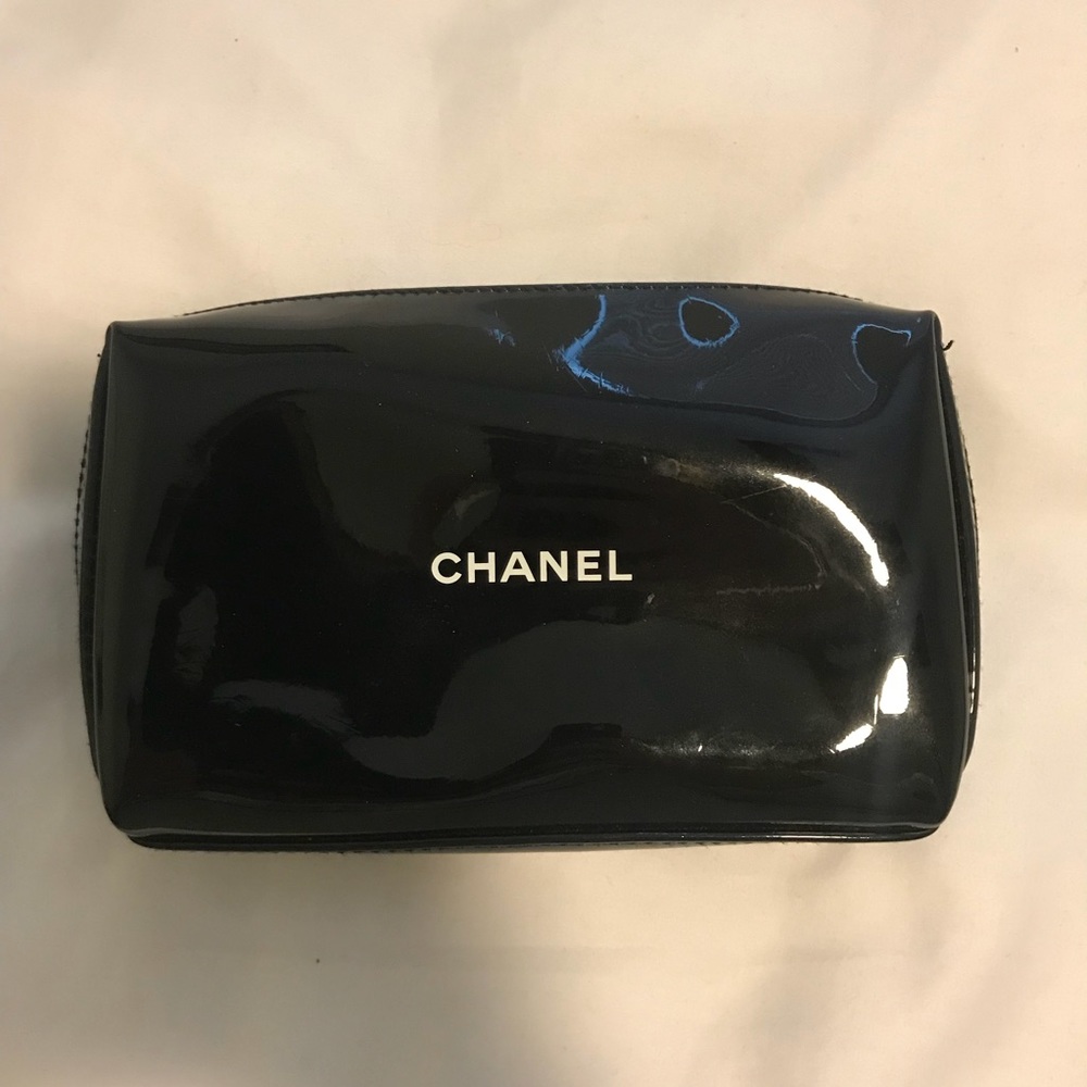 Chanel makeup bag